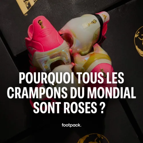 Image de l'article Pourquoi toutes les chaussures de la Coupe du Monde 2026 sont roses ?