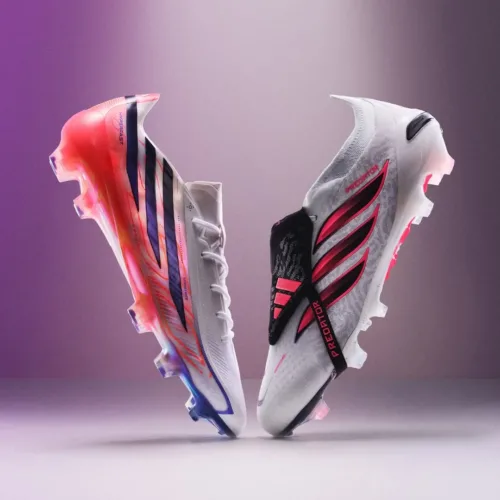 Image de l'article Pour contrer les chaussures roses, adidas sort un nouveau coloris en pleine Coupe du monde !