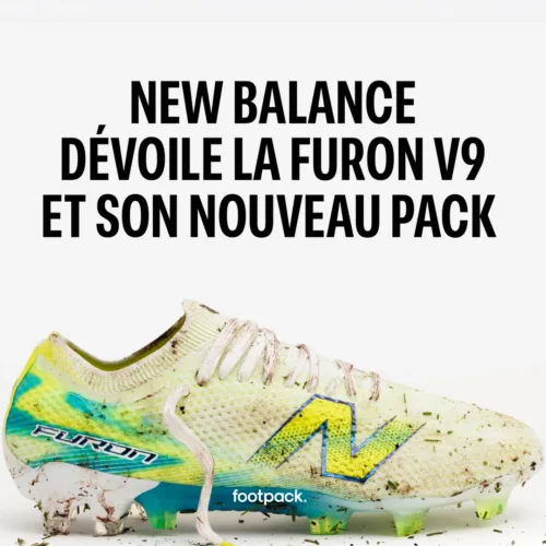 Image de l'article New Balance dévoile la Furon v9, sa chaussure de foot la plus légère