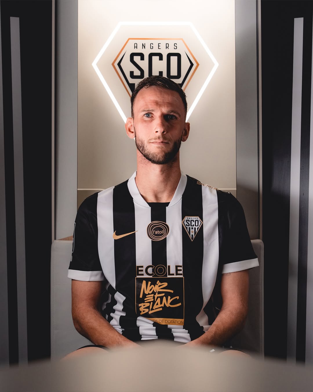 maillot angers 2026 2027 domicile nike