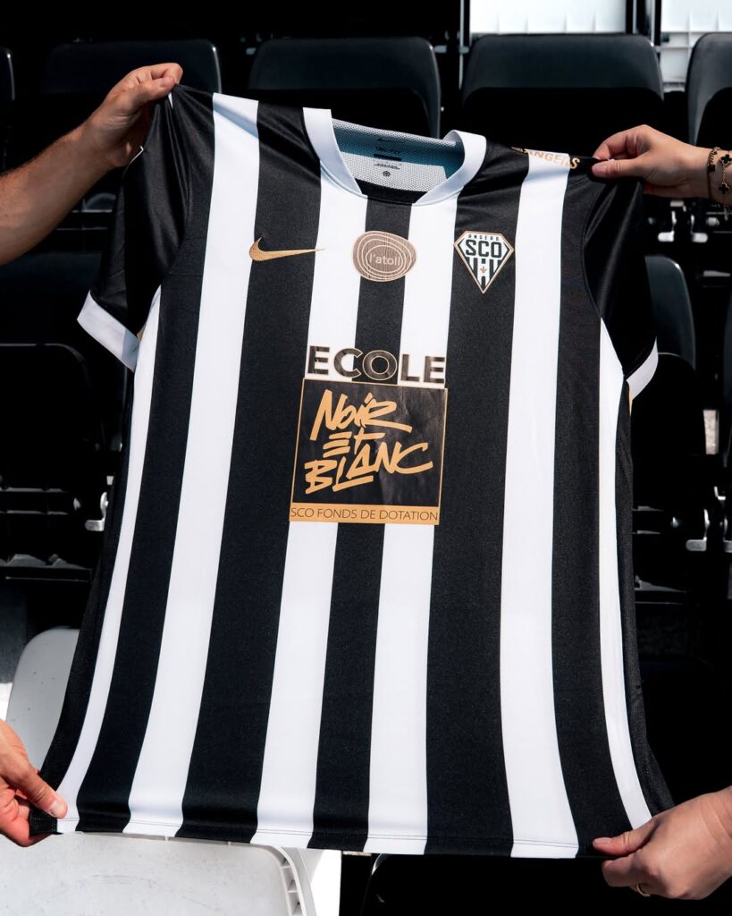 maillot angers 2026 2027 domicile nike