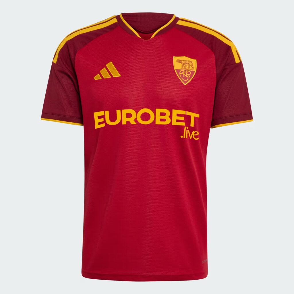 maillot as roma 2026 2027 domicile adidas