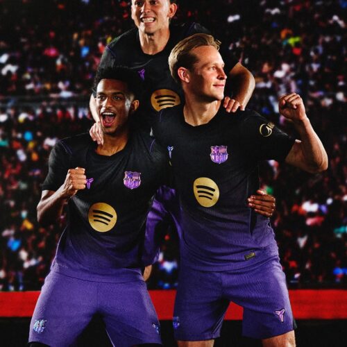 Image de l'article Le Barça dévoile son nouveau maillot extérieur 2026-2027 avec la marque Kobe