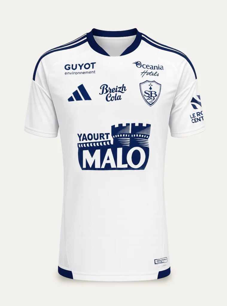 maillot brest 2026 2027 exterieur adidas