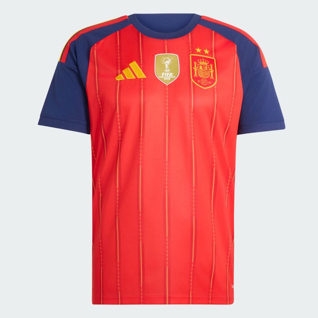 maillot espagne 2 etoiles