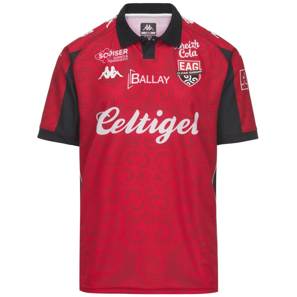 maillot guingamp 2026 2027 domicile kappa