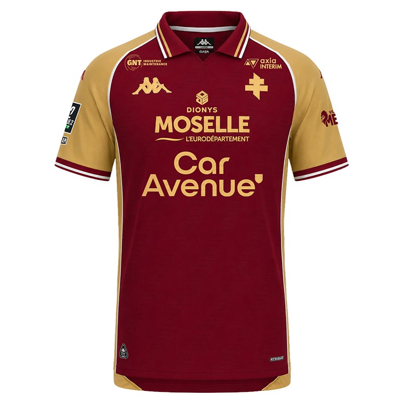 maillot metz 2026 2027 domicile kappa