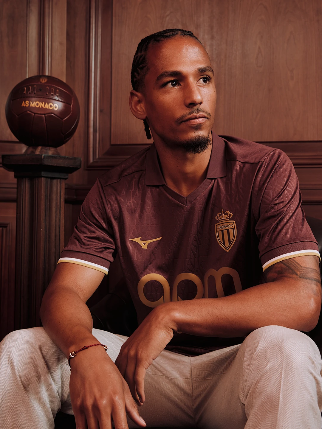 maillot monaco 2026 2027 exterieur mizuno