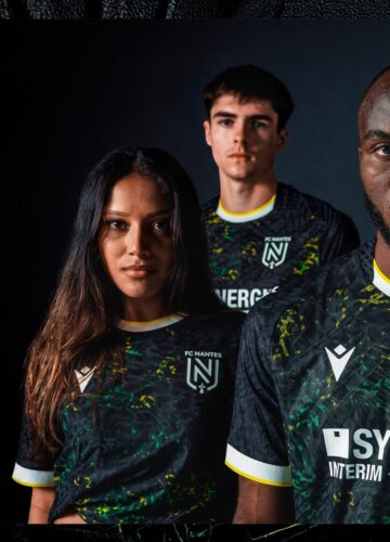 Image de l'article Un éléphant en origami sur le nouveau maillot extérieur du FC Nantes 2026-2027
