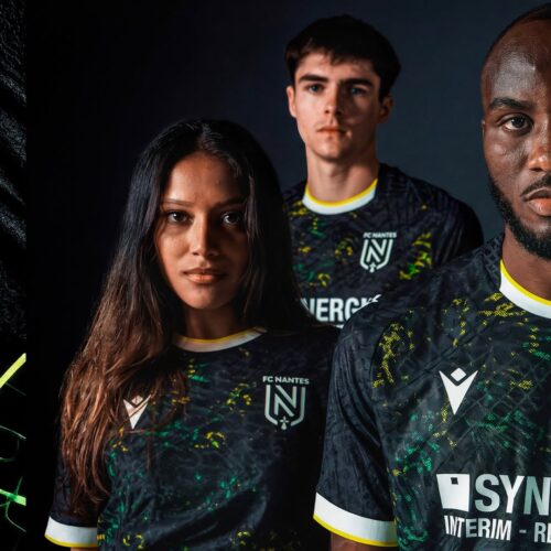 Image de l'article Un éléphant en origami sur le nouveau maillot extérieur du FC Nantes 2026-2027