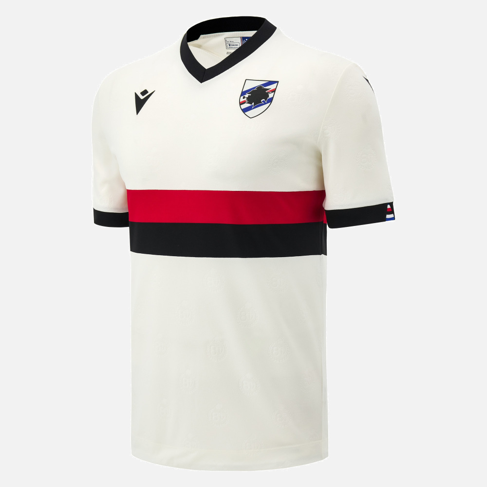 maillot sampdoria 2026 2027 exterieur macron