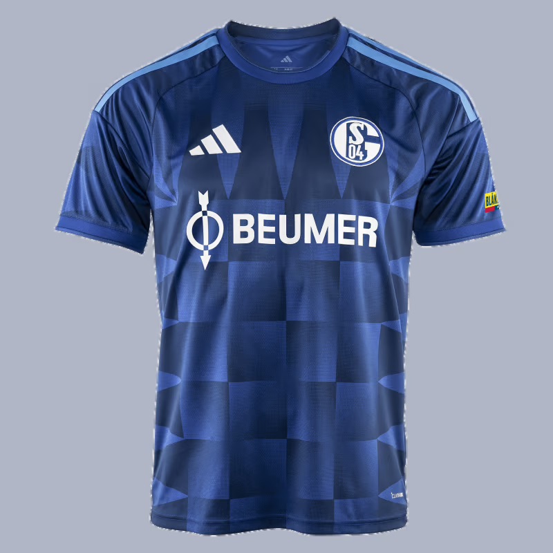 maillot schalke 2026 2027 domicile adidas