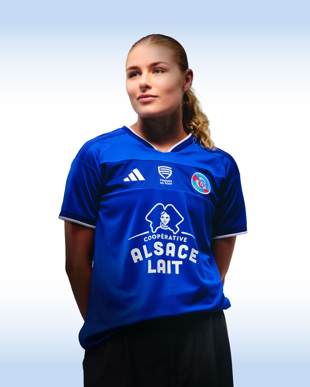 maillot strasbourg 2026 2027 domicile adidas