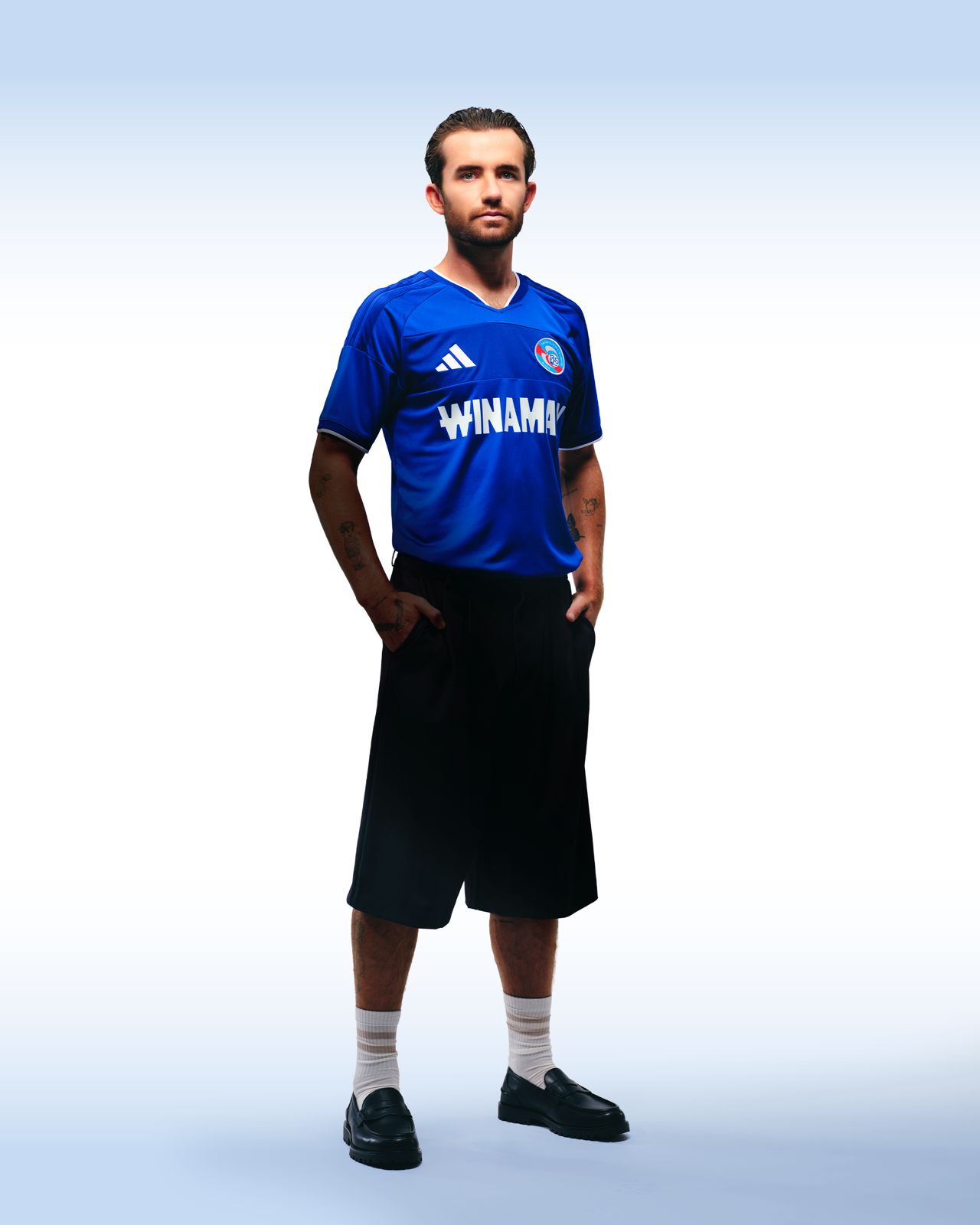 maillot strasbourg 2026 2027 domicile adidas
