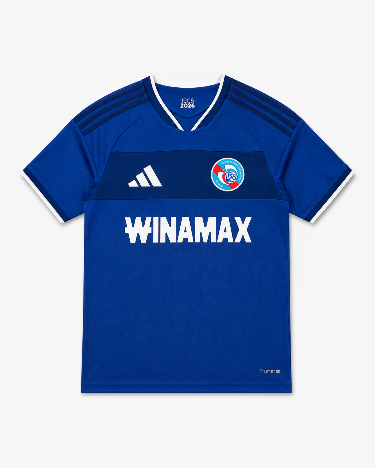 maillot strasbourg 2026 2027 domicile adidas