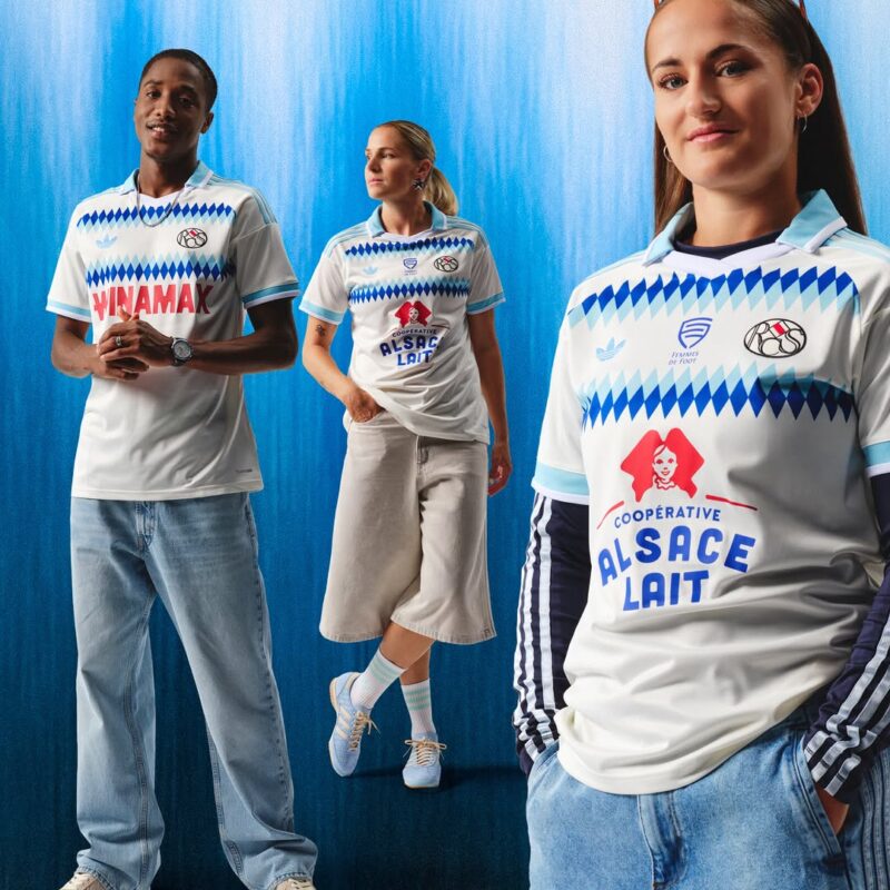maillot strasbourg 2026 2027 exterieur adidas