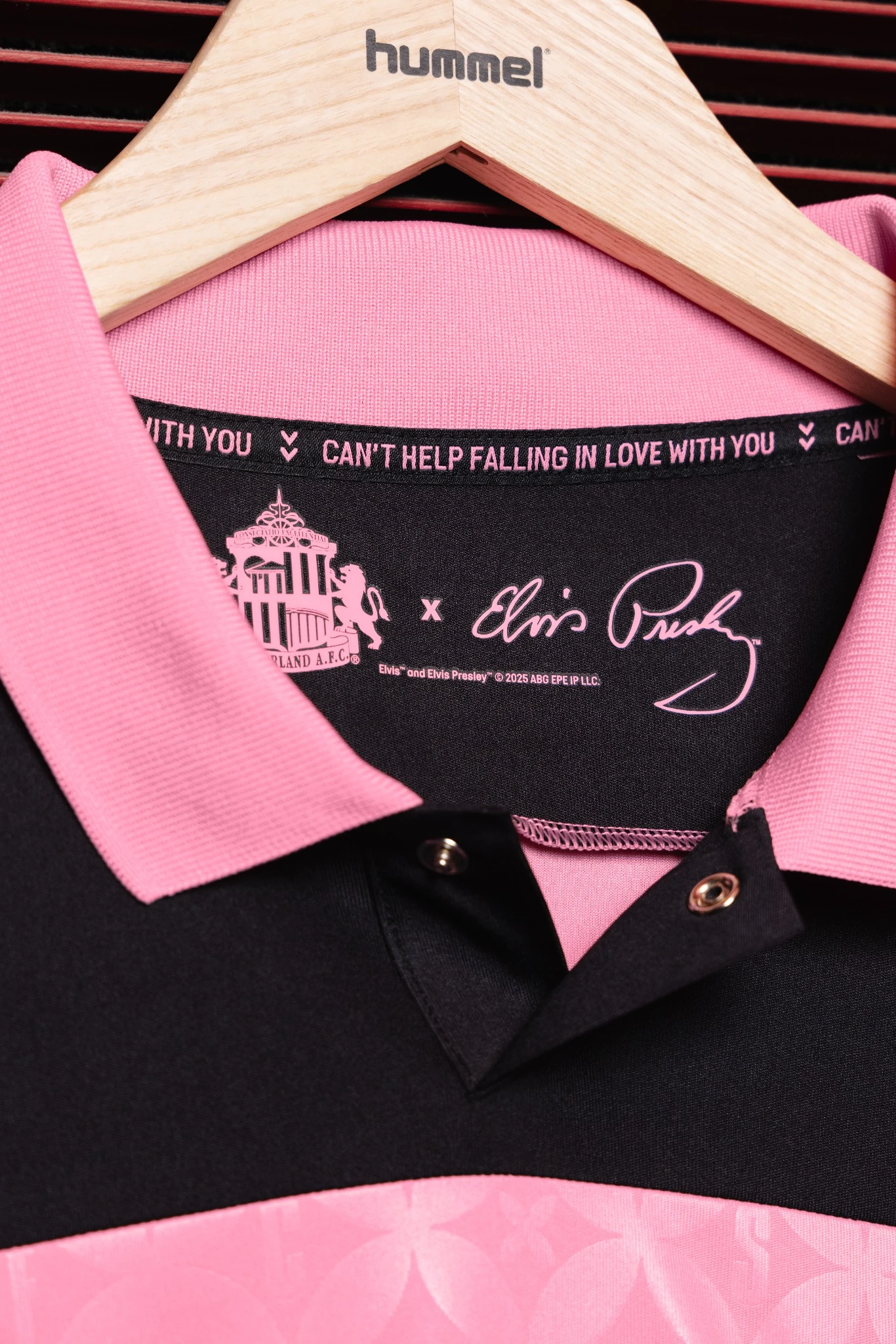 maillot sunderland elvis presley hummel