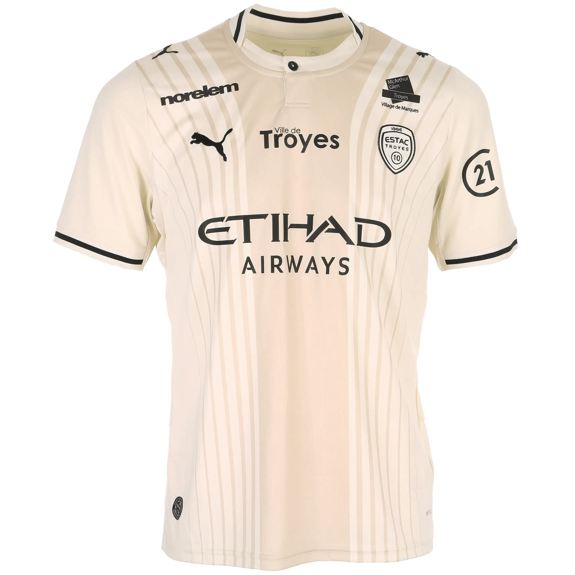 maillot troyes 2026 2027 exterieur puma
