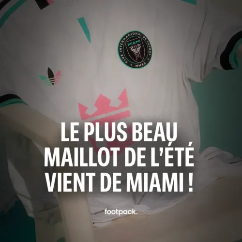 Image de l'article L'Inter Miami sort le maillot parfait pour l'été !