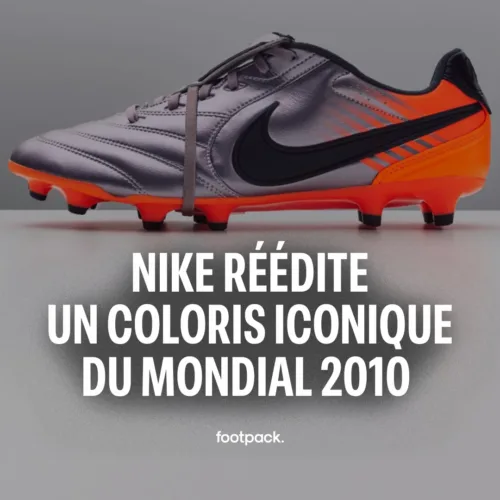 Image de l'article Nike ressuscite le coloris de la Coupe du monde 2010 sur la Tiempo Ligera