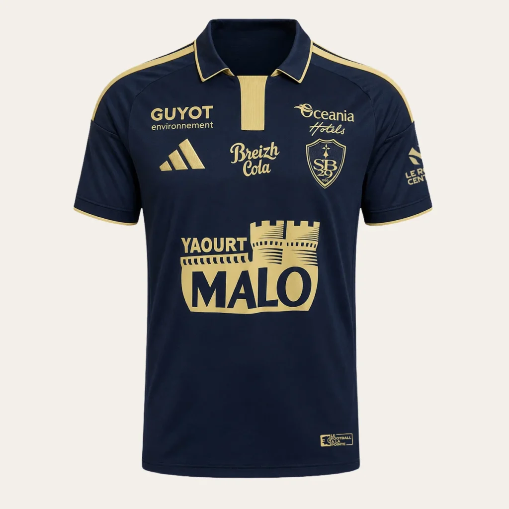 maillot brest 2026 2027 third adidas