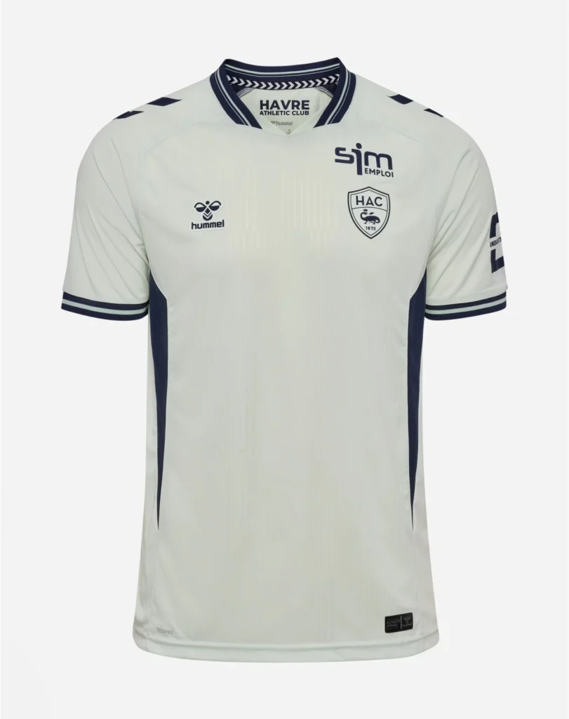 maillot le havre 2026 2027 exterieur hummel