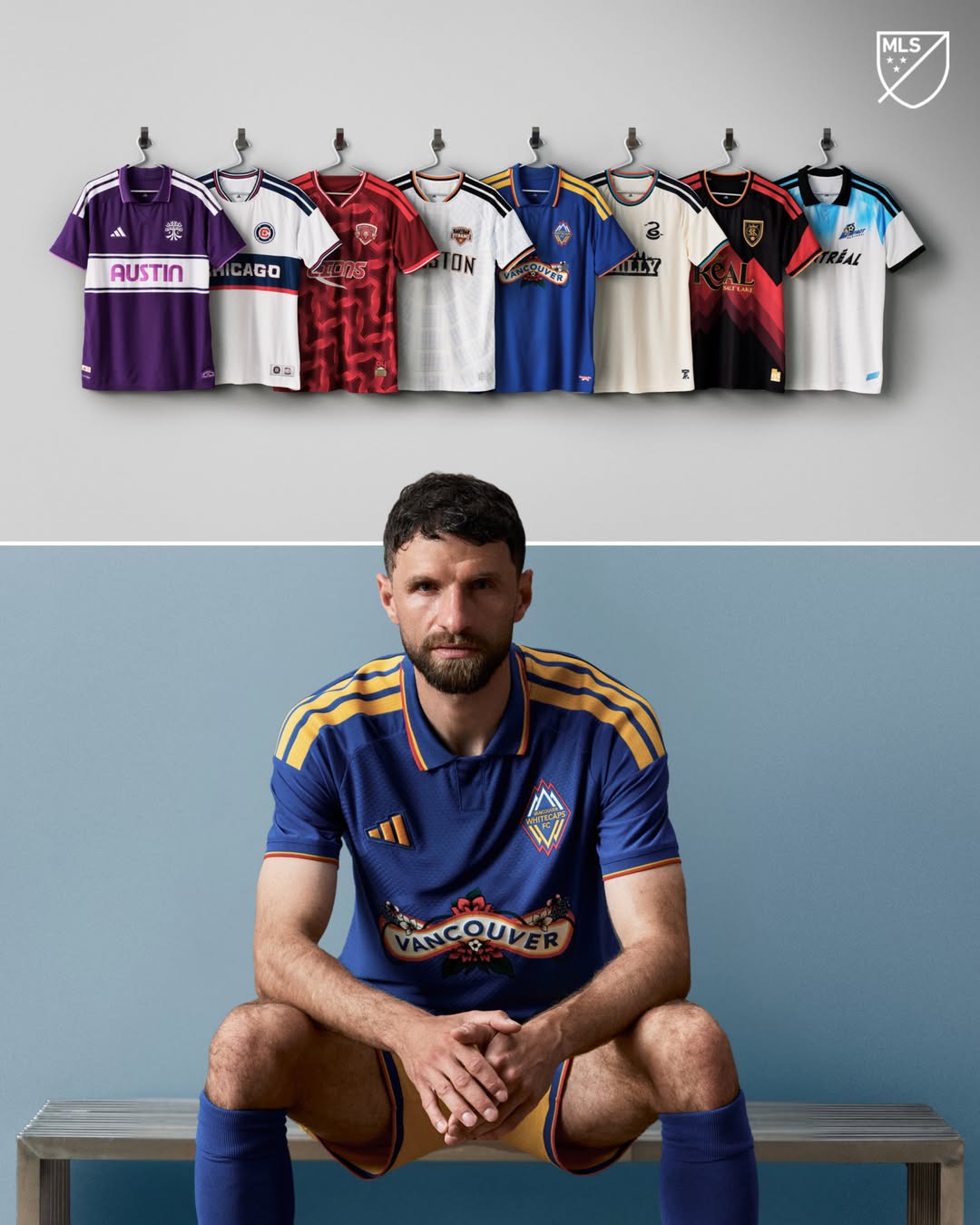 maillot mls archive collection adidas