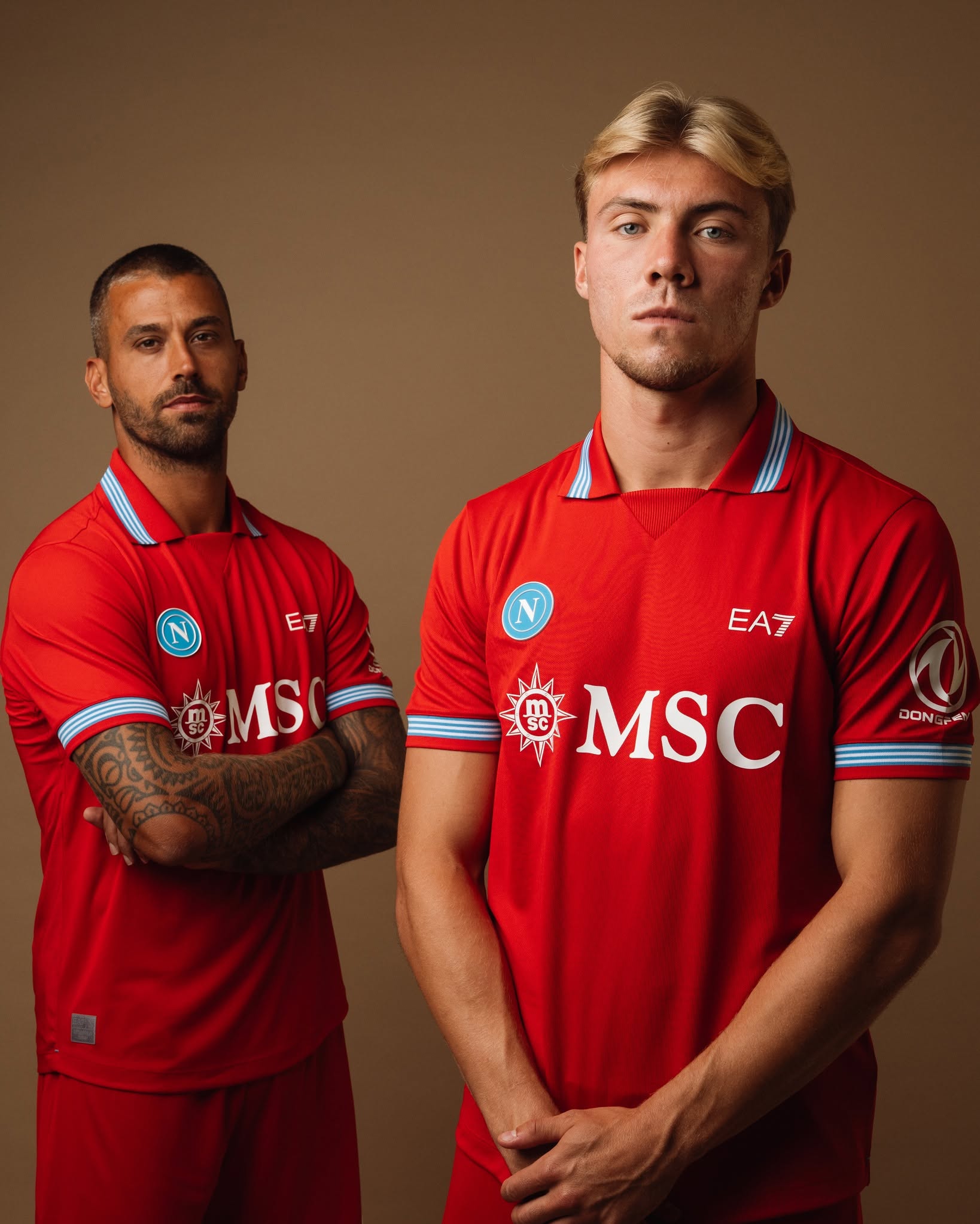 maillot naples third 2026 2027 logo inversé