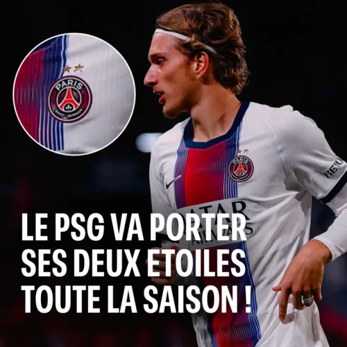 Image de l'article Pourquoi le PSG joue avec ses deux étoiles en Ligue 1 ?