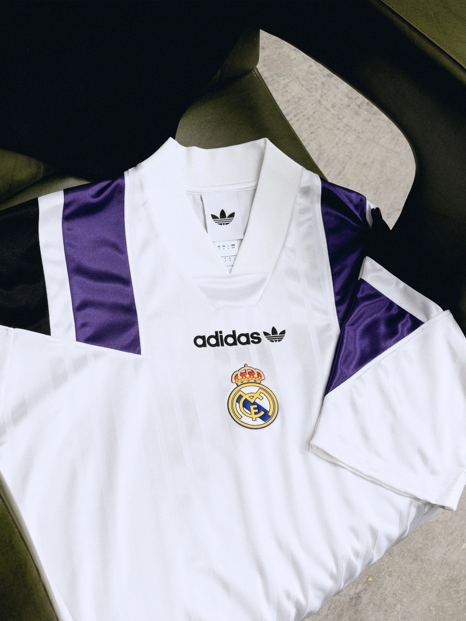 maillo real madrid retro EQT adidas
