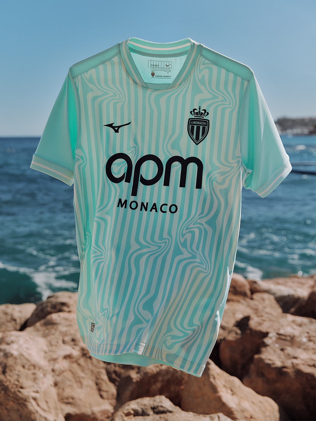maillot third as monaco 2026 2027 mizuno