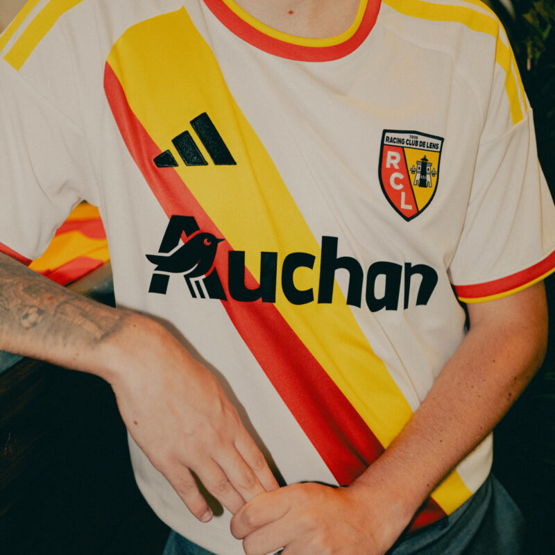 maillot third rc lens 2026 2027 adidas mariage