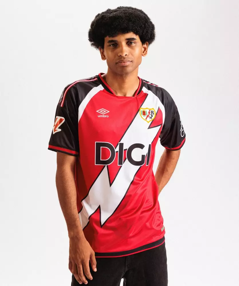 maillot rayo vallecano 2026 2027 exterieur umbro