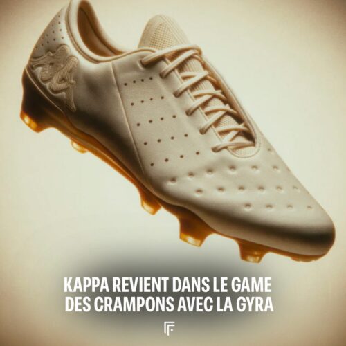 Image de l'article Kappa fait son retour sur le marché des crampons avec la Gyra