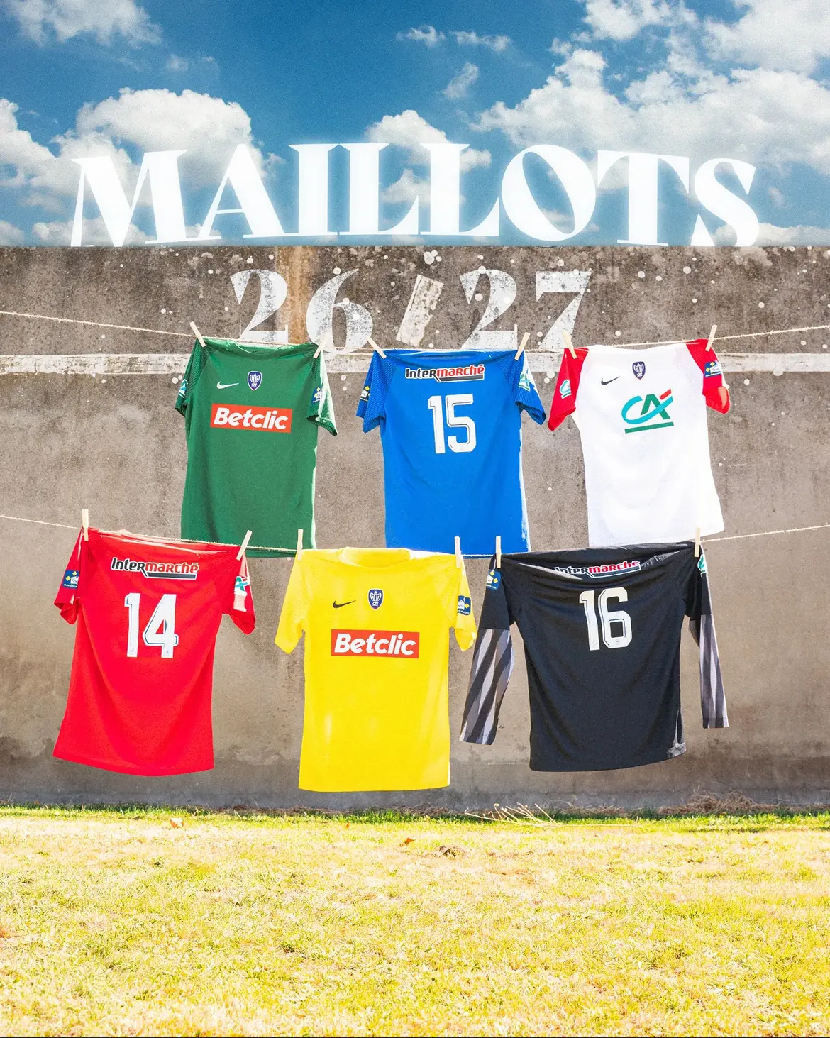 maillot coupe de france 2026 2027 nike