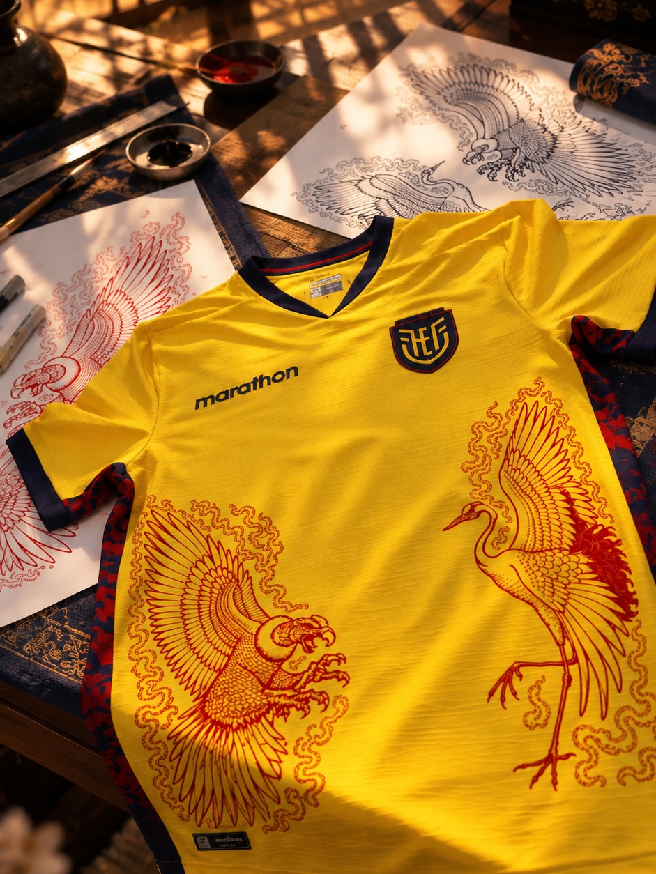 maillot equateur tournee asie