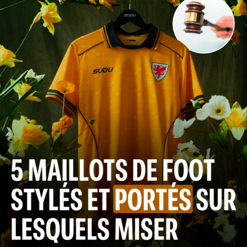 Image de l'article 5 maillots portés et stylés sur lesquels miser sans se ruiner