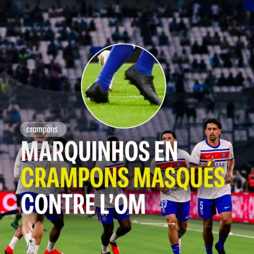 Image de l'article Des chaussures masquées pour Marquinhos !