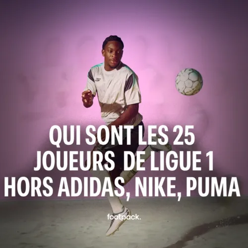 Image de l'article Qui sont les 25 joueurs de Ligue 1 qui ne portent pas des crampons adidas, Nike ou PUMA ?