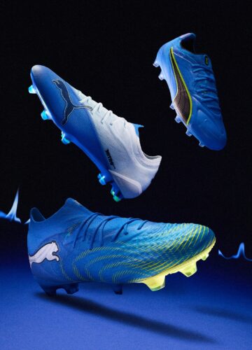 Image de l'article Du bleu sur les nouveaux crampons PUMA avec « l&rsquo;Unscripted Pack »