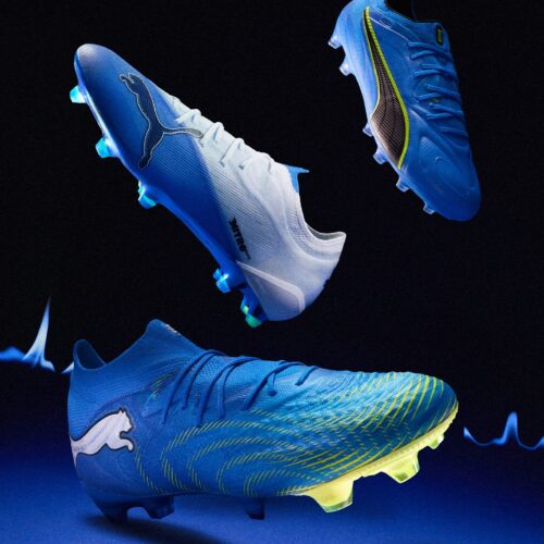 Image de l'article Du bleu sur les nouveaux crampons PUMA avec « l'Unscripted Pack »