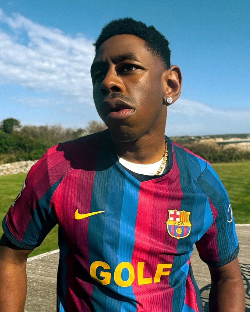 flocage golf maillot barca