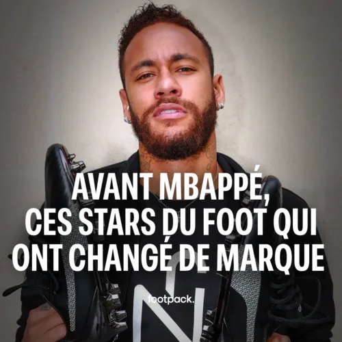 Image de l'article Avant Mbappé, ces stars du foot qui ont changé d'équipementier