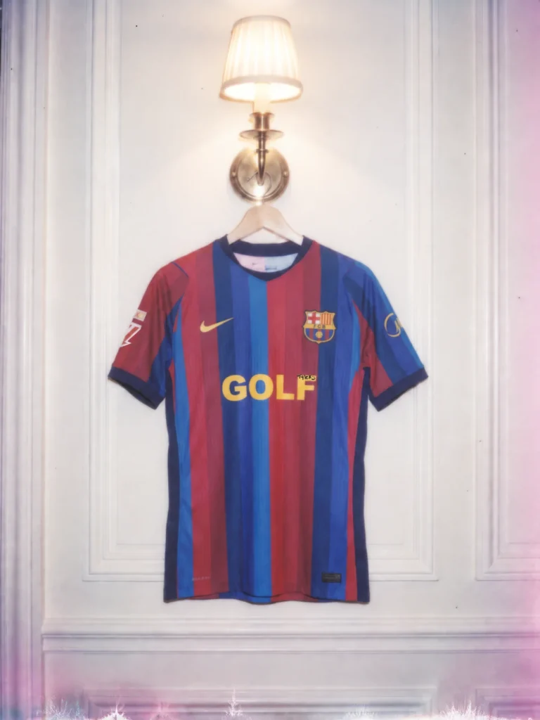 maillot barca sponsor golf clasico real madrid