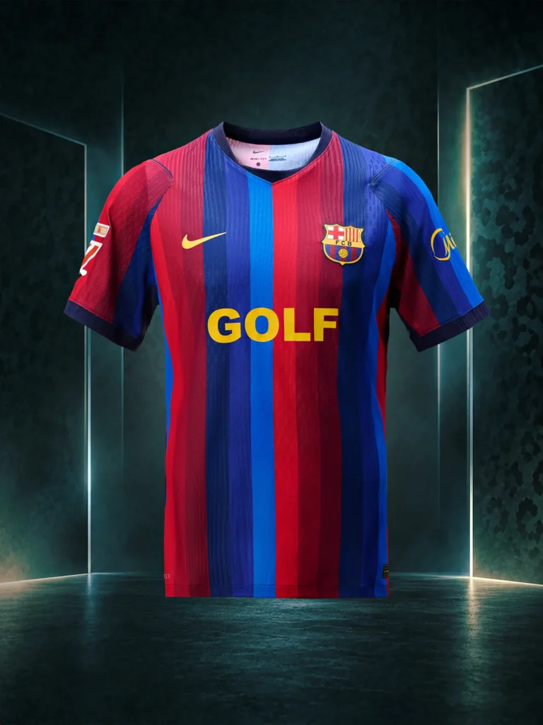 maillot barca sponsor golf clasico real madrid