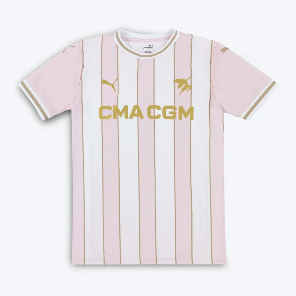 maillot les marseillaises om octobre rose
