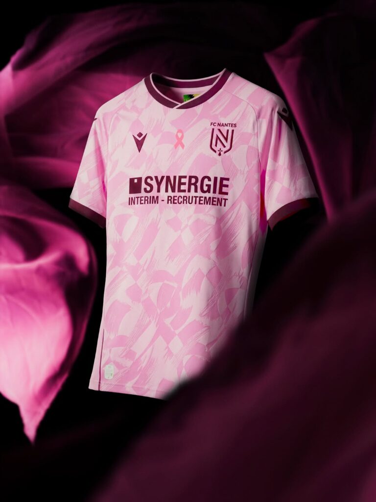 maillot nantes octobre rose