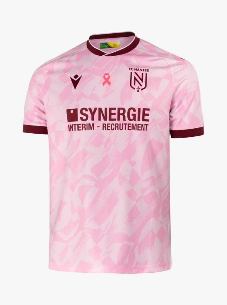 maillot rose nantes octobre rose