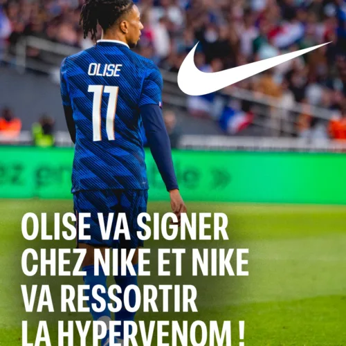 Image de l'article Michael Olise va signer chez Nike avant le retour de l’Hypervenom en 2027&nbsp;!