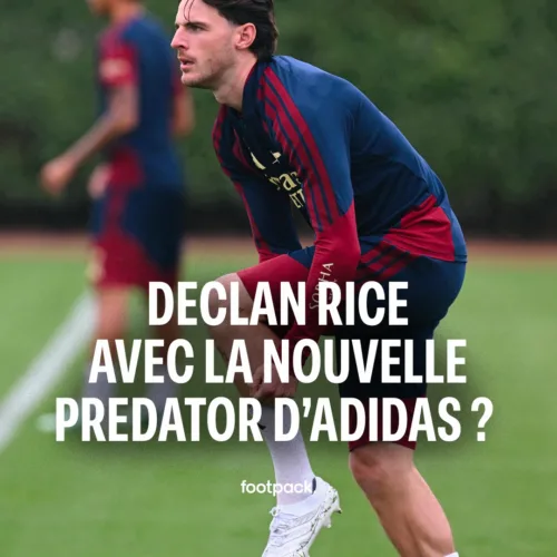 Image de l'article adidas fait-il tester sa prochaine Predator à Declan Rice ?
